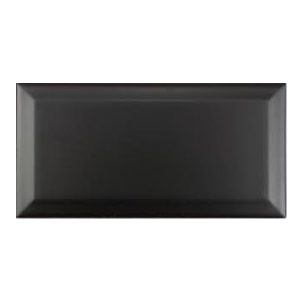 ZP BISELADO blanco negro mate 10*20