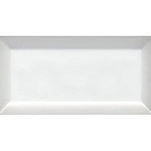 ZP BISELADO blanco brillo 10*20