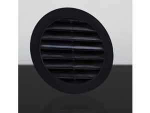 Ventilaciona rešetka PVC 100 crna