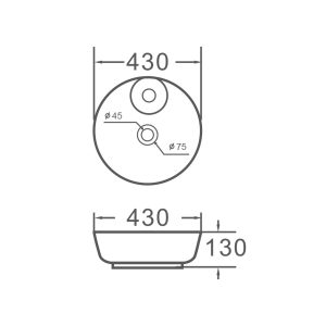 lavabo SOB/Z 03 LINNI