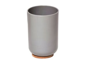 Čaša za četkice TENDANCE bambus siva 6174260