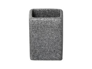 Čaša za četkice TENDANCE siva square 6194180