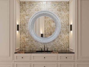 ogledalo MOSAIC silver fi80 1889