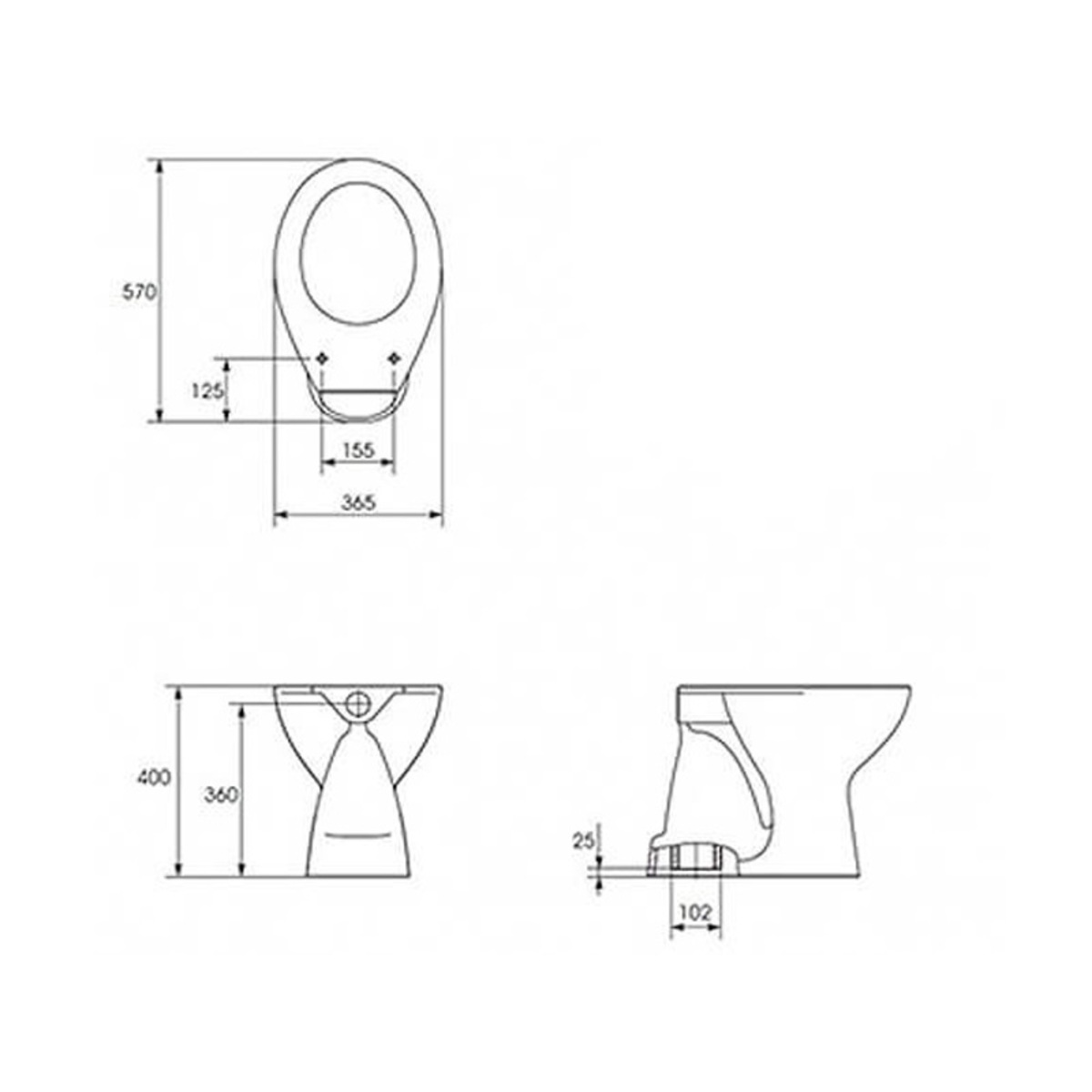 wc solja EKO K08-015 simplon - Slika 3