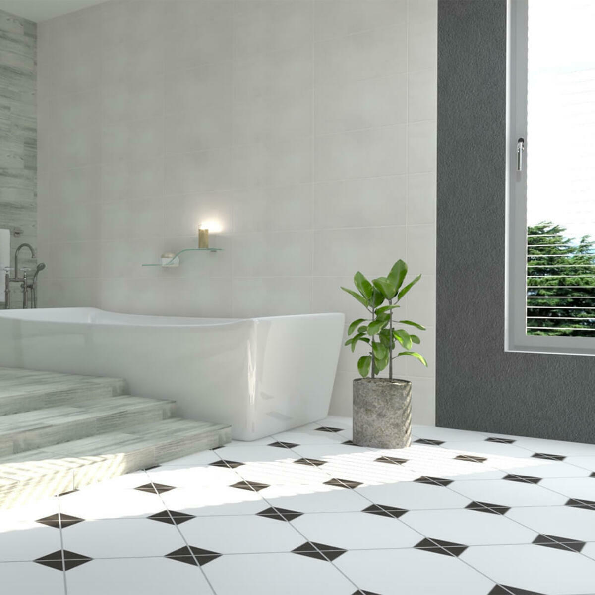 PP HUBBARD black 33*33 - Slika 3