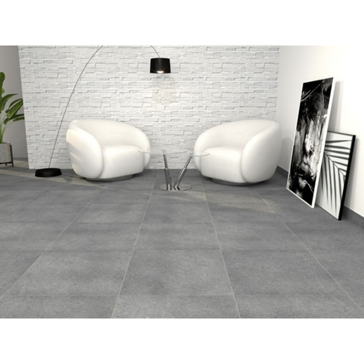 Podne pločice HERMES dark grey 59*59 (PP) - Slika 3