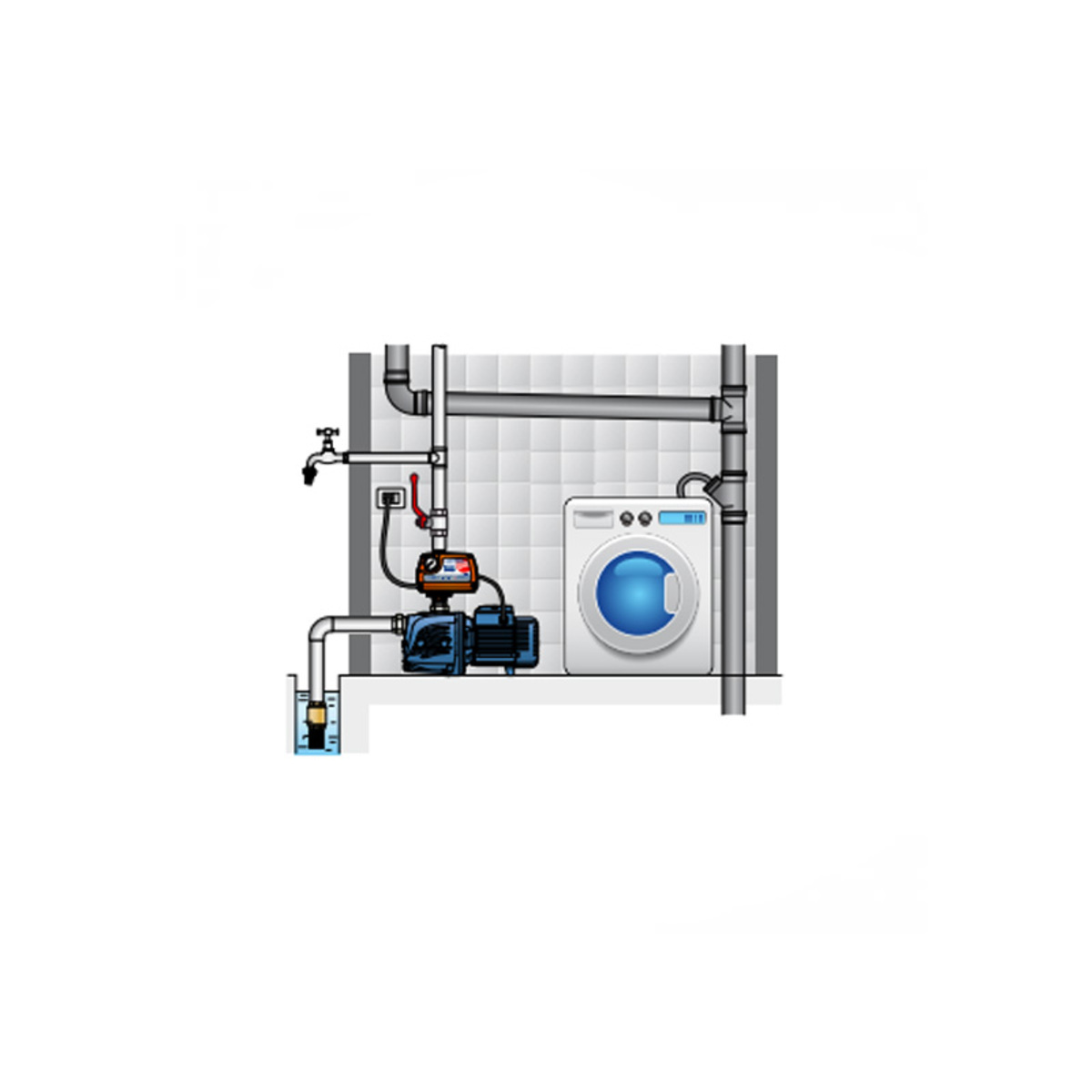 pumpa JSW2Am PEDROLO 1.1kw - Slika 4