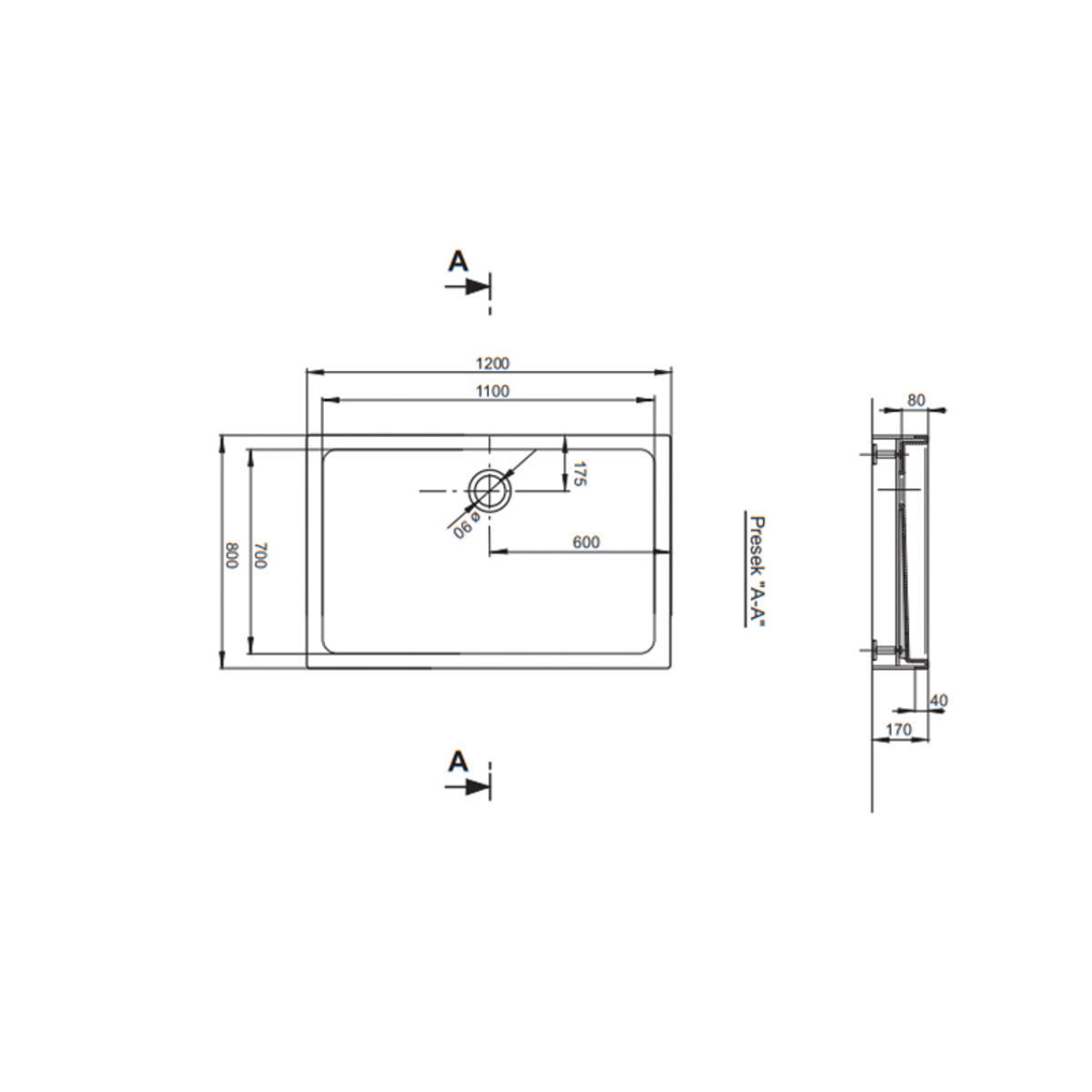 tus kada 120*80 SATURN sa skid.oblogom - Слика 3