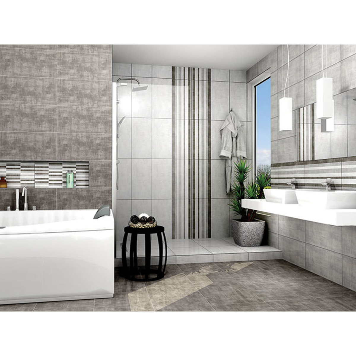 PP PANAMA dark gray 30*60 - Slika 3