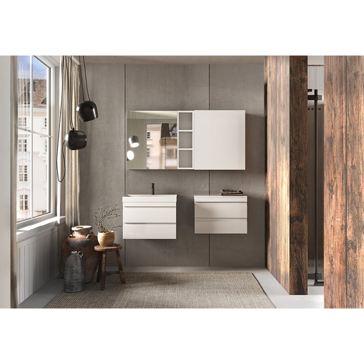 ormaric NAOMI OUN 70 white - Slika 3