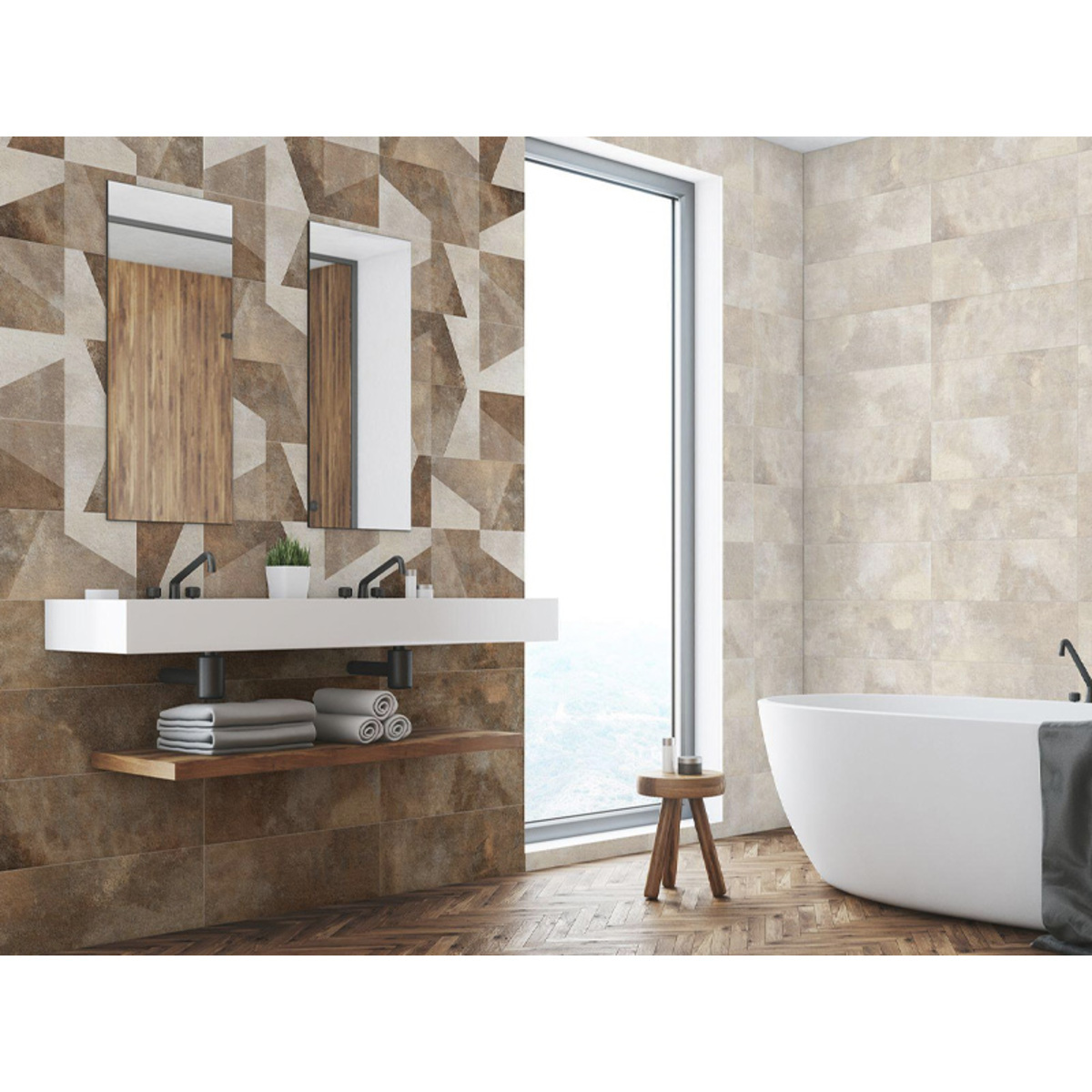 ZP MADISON beige DECOR 25*75 - Slika 3