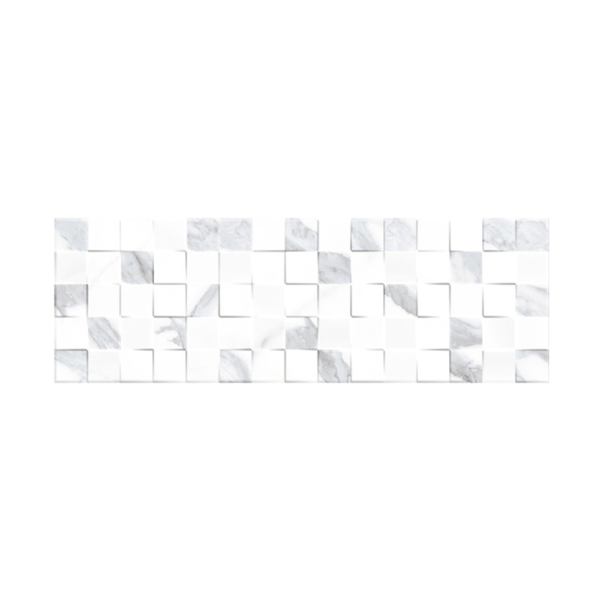 ZP CUBIC statuario DECOR 25*75