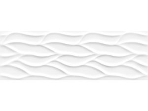 ZP WHITE mate hojas decor 25*75