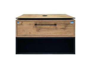 ormaric 80 NAPOLI LINNI hrast-black