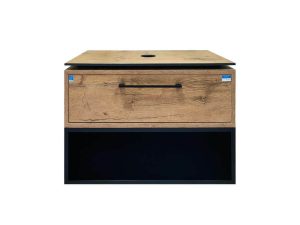 ormaric 60 NAPOLI LINNI hrast-black