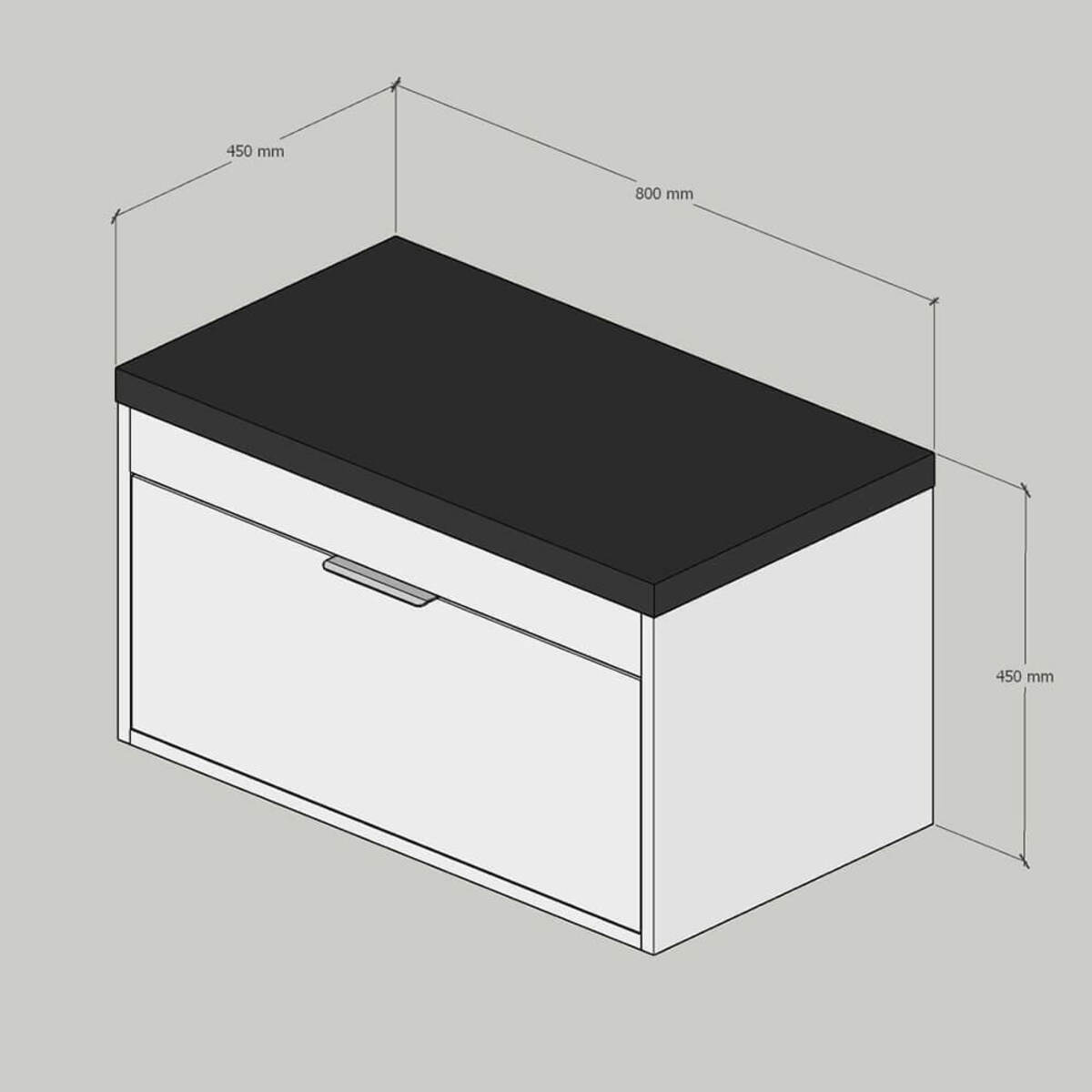 ormaric 80 NICA F white-grey LINNI - Slika 3