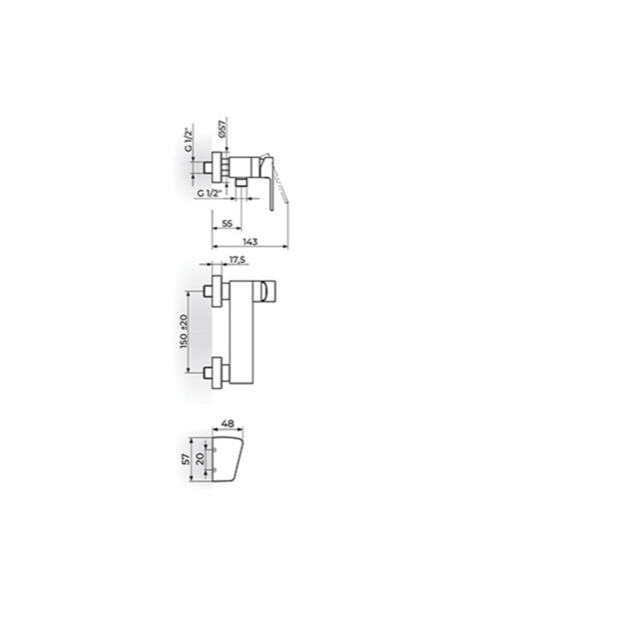 baterija J231603B tus kada S2 BLACK - Slika 3